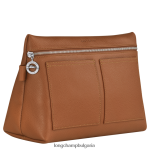 карамел мъже калъф за тоалетни принадлежности le foulonne чанти Longchamp 6084PZ822 - Image 2