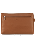 карамел мъже калъф за тоалетни принадлежности le foulonne чанти Longchamp 6084PZ822 - Image 3