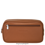 карамел мъже калъф за тоалетни принадлежности le foulonne чанти Longchamp 6084PZ874