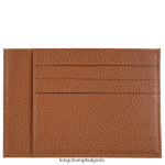 карамел мъже притежател на карта le foulonne кожени изделия Longchamp 6084PZ652 - Image 2