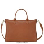 карамел мъже le foulonne куфарче чанти Longchamp 6084PZ468 - Image 4