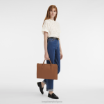 карамел мъже le foulonne куфарче чанти Longchamp 6084PZ471 - Image 2