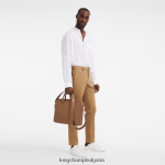 карамел мъже le foulonne куфарче чанти Longchamp 6084PZ477 - Image 2