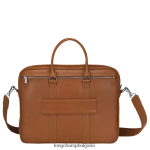 карамел мъже le foulonne куфарче чанти Longchamp 6084PZ480 - Image 4