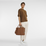 карамел мъже le foulonne куфарче чанти Longchamp 6084PZ482 - Image 2