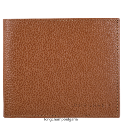 карамел мъже le foulonne портфейл кожени изделия Longchamp 6084PZ629