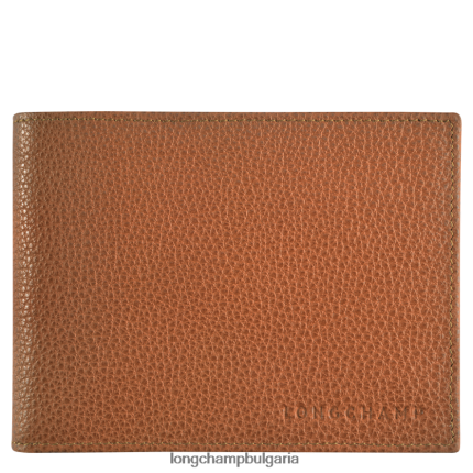 карамел мъже le foulonne портфейл кожени изделия Longchamp 6084PZ635