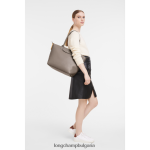кафяво Жени градска чанта le pliage чанти Longchamp 6084PZ349 - Image 2