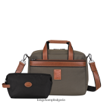 кафяво Жени пътна чанта boxford чанти Longchamp 6084PZ775 - Image 4