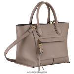 кафяво Жени чанта за пощенска кутия чанти Longchamp 6084PZ168 - Image 3
