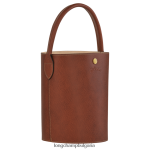 кафяво Жени чанта тип кофа epure чанти Longchamp 6084PZ135 - Image 3
