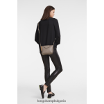 кафяво Жени le pliage city чанта през рамо чанти Longchamp 6084PZ224 - Image 2