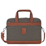 кафяво мъже куфарче Boxford чанти Longchamp 6084PZ1094