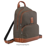 кафяво мъже раница boxford чанти Longchamp 6084PZ1086 - Image 3