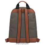 кафяво мъже раница boxford чанти Longchamp 6084PZ1086 - Image 4