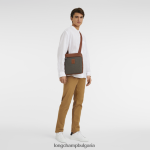 кафяво мъже чанта boxford през рамо чанти Longchamp 6084PZ1110 - Image 2