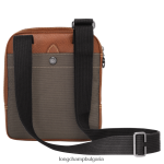 кафяво мъже чанта boxford през рамо чанти Longchamp 6084PZ1108 - Image 3