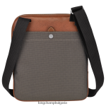 кафяво мъже чанта boxford през рамо чанти Longchamp 6084PZ1110 - Image 4