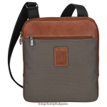 кафяво мъже чанта boxford през рамо чанти Longchamp 6084PZ1110