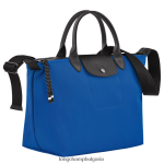 кобалт Жени le pliage енергийна чанта чанти Longchamp 6084PZ77 - Image 3