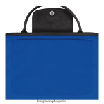 кобалт Жени le pliage енергийна чанта чанти Longchamp 6084PZ74 - Image 5