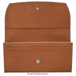 коняк Жени портфейл roseau continental кожени изделия Longchamp 6084PZ594 - Image 2