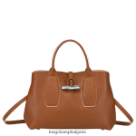 коняк Жени розова чанта чанти Longchamp 6084PZ121