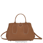 коняк Жени розова чанта чанти Longchamp 6084PZ121 - Image 4