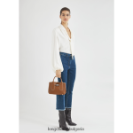 коняк Жени розова чанта чанти Longchamp 6084PZ122 - Image 2