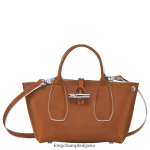 коняк Жени розова чанта чанти Longchamp 6084PZ122 - Image 5