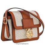 коняк Жени чанта за кръстосано тяло box-trot чанти Longchamp 6084PZ243 - Image 3
