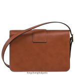 коняк Жени чанта за кръстосано тяло box-trot чанти Longchamp 6084PZ233 - Image 4