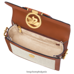 коняк Жени чанта за кръстосано тяло box-trot чанти Longchamp 6084PZ243 - Image 5