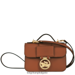 коняк Жени чанта за кръстосано тяло box-trot чанти Longchamp 6084PZ236