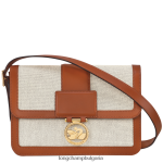 коняк Жени чанта за кръстосано тяло box-trot чанти Longchamp 6084PZ244