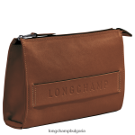 коняк мъже 3d торбичка кожени изделия Longchamp 6084PZ723 - Image 3