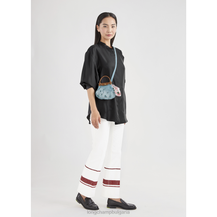 лагуна Жени le pliage filet mesh bag кожени изделия Longchamp 6084PZ219 - Image 2