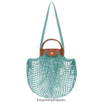 лагуна Жени le pliage filet mesh bag чанти Longchamp 6084PZ20