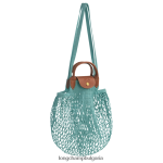 лагуна Жени le pliage filet mesh bag чанти Longchamp 6084PZ20 - Image 3
