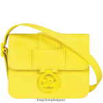 лимон Жени чанта за кръстосано тяло box-trot чанти Longchamp 6084PZ239