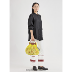 лимон Жени le pliage filet mesh bag чанти Longchamp 6084PZ2 - Image 2