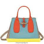 многоцветен Жени розова чанта чанти Longchamp 6084PZ96