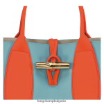 многоцветен Жени розова чанта чанти Longchamp 6084PZ96 - Image 6