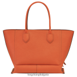 морков Жени чанта за пощенска кутия чанти Longchamp 6084PZ174 - Image 3