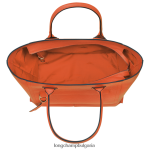морков Жени чанта за пощенска кутия чанти Longchamp 6084PZ174 - Image 4