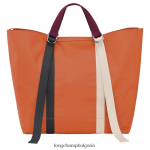 морков Жени чанта le pliage re-play чанти Longchamp 6084PZ59 - Image 4
