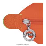 морков Жени le pliage зелена кесия за монети кожени изделия Longchamp 6084PZ511 - Image 3