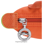 морков Жени le pliage зелена торбичка с дръжка кожени изделия Longchamp 6084PZ674 - Image 5