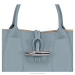облачно синьо Жени розова чанта чанти Longchamp 6084PZ107 - Image 7