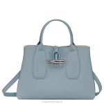 облачно синьо Жени розова чанта чанти Longchamp 6084PZ107